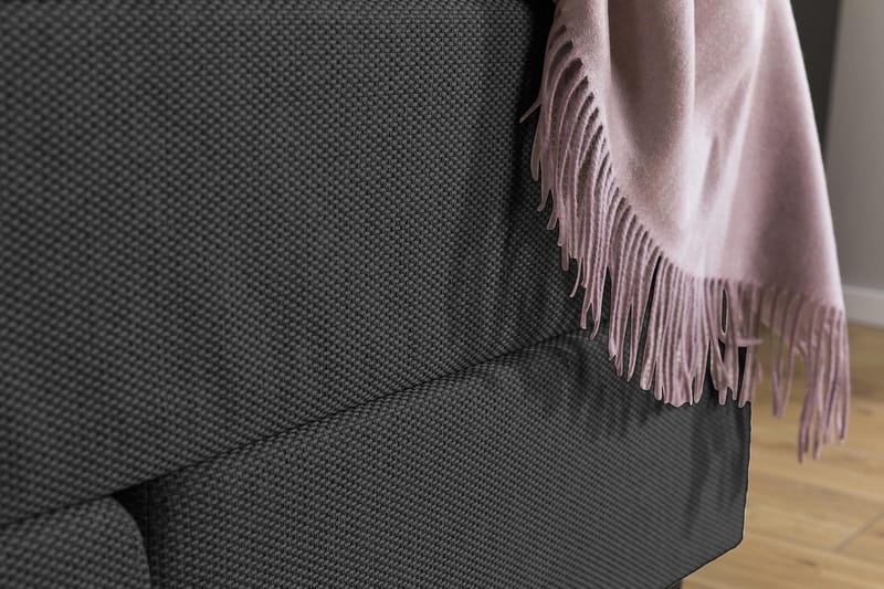 Princess Kontinentalseng 140x200cm - Grå - Møbler - Senger - Kontinentalsenger