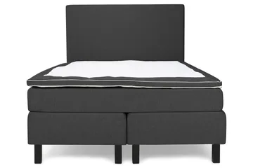 Princess Kontinentalseng 140x200cm - Grå - Møbler - Senger - Kontinentalsenger