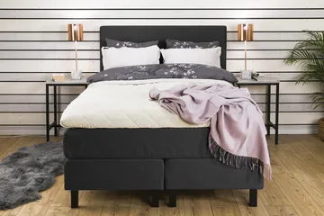 Princess Kontinentalseng 140x200cm - Grå - Møbler - Senger - Kontinentalsenger