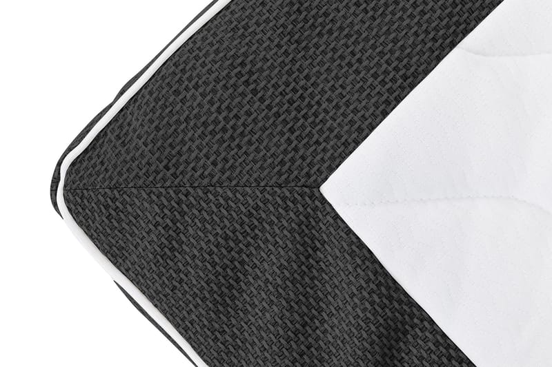 Princess Kontinentalseng 140x200cm - Grå - Møbler - Senger - Kontinentalsenger