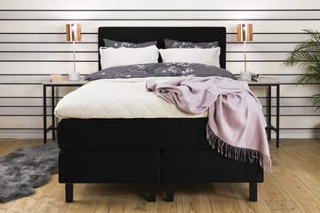 Princess Kontinentalseng 140x200cm - Svart - Møbler - Senger - Kontinentalsenger