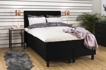 Princess Kontinentalseng 140x200cm - Svart - Møbler - Senger - Kontinentalsenger