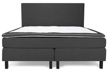 Princess Kontinentalseng - 160x200 Grå - Møbler - Senger - Kontinentalsenger