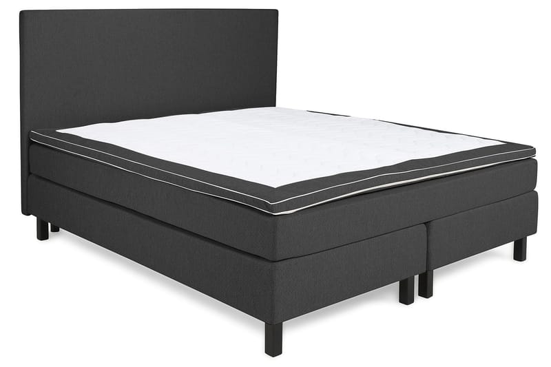 Princess Kontinentalseng - 160x200 Grå - Møbler - Senger - Kontinentalsenger