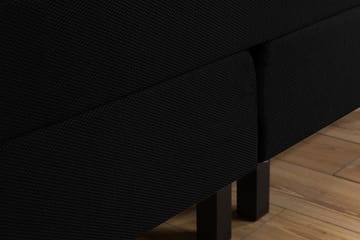 Princess Kontinentalseng - 160x200 Svart - Møbler - Senger - Kontinentalsenger