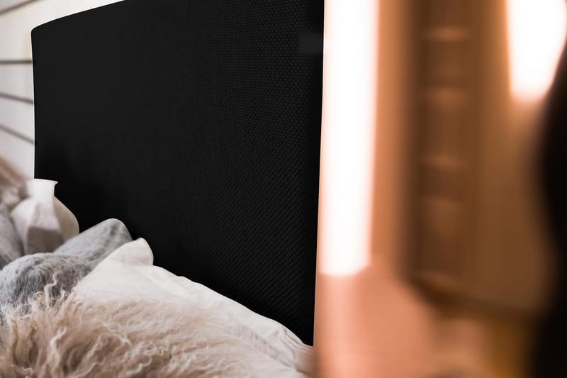 Princess Kontinentalseng - 160x200 Svart - Møbler - Senger - Kontinentalsenger