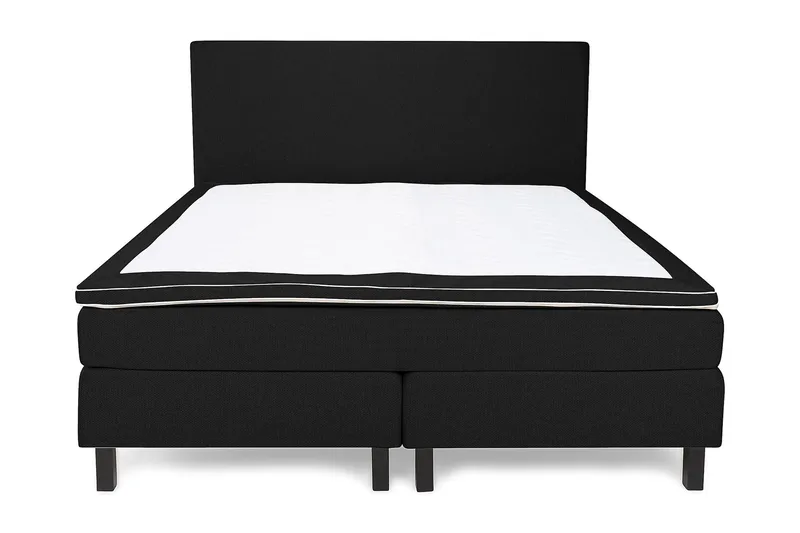 Princess Kontinentalseng, 160x200 Svart