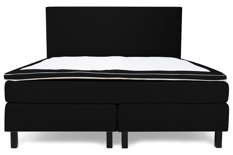 Princess Kontinentalseng - 160x200 Svart - Møbler - Senger - Kontinentalsenger