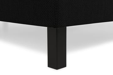 Princess Kontinentalseng - 160x200 Svart - Møbler - Senger - Kontinentalsenger