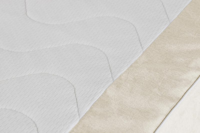 Princess Kontinentalseng 160x200cm - Beige/Fløyel - Møbler - Senger - Kontinentalsenger