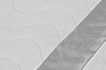 Princess Kontinentalseng 180x200cm - Lysegrå/Fløyel - Møbler - Senger - Kontinentalsenger