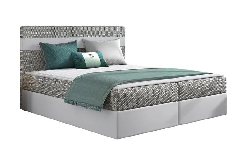 Puente Kontinentalseng 180x200 cm, Hvit