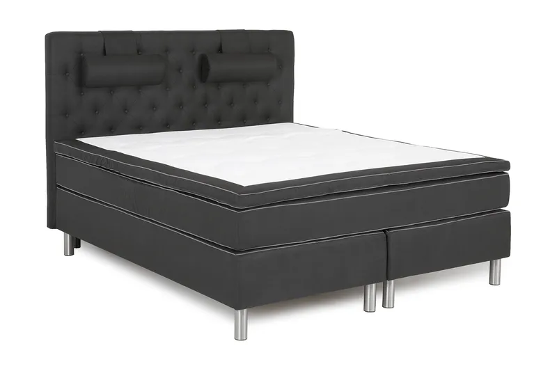 Queen Kontinentalseng - 160x200 Svart - Møbler - Senger - Kontinentalsenger
