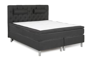 Queen Kontinentalseng - 180x200 Svart - Møbler - Senger - Kontinentalsenger