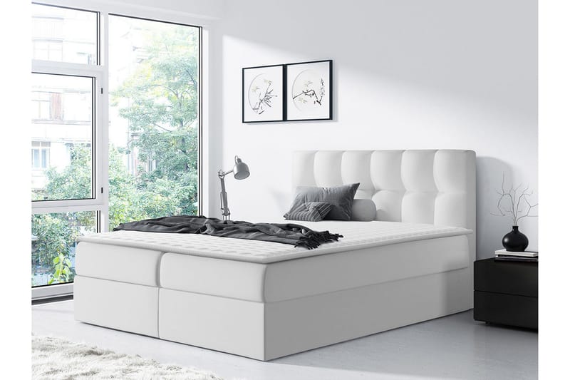 Rico Kontinentalseng 160x208 cm - Grå - Møbler - Senger - Kontinentalsenger