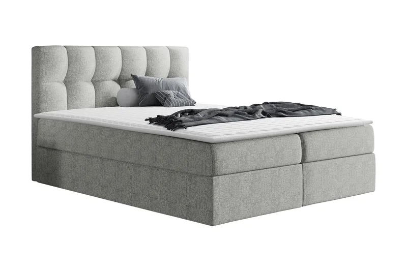 Rico Kontinentalseng 180x208 cm, Grå