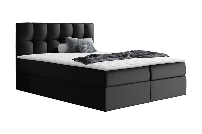 Rico Kontinentalseng 200x208 cm, Svart