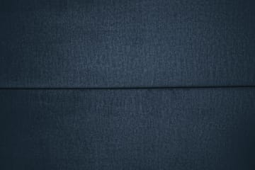 Royal Velvet Komplett Sengepakke 180x200 cm - Mørkeblå Fløyel/Dreide Ben - Møbler - Senger - Kontinentalsenger