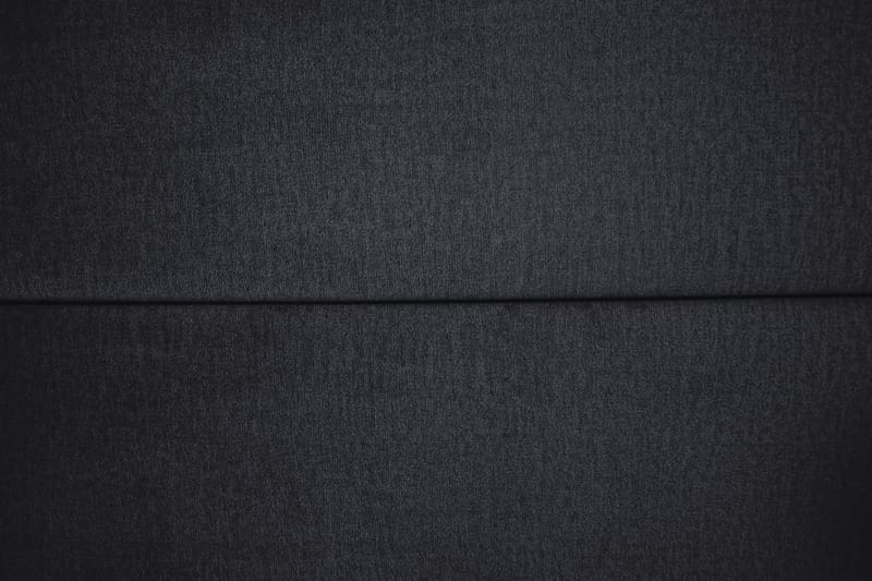 Royal Velvet Komplett Sengepakke 180x200 cm - Svart Fløyel/Lave Sølvben - Møbler - Senger - Kontinentalsenger