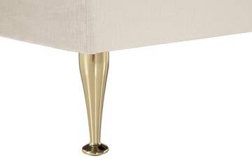 Royal Velvet Komplett Sengpakke Kontinentalseng 180x200 cm - Beige / Fløyel - Møbler - Senger - Kontinentalsenger