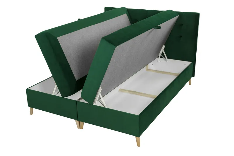 Sandham Kontinentalseng 120x200 cm - Rosa - Møbler - Senger - Kontinentalsenger