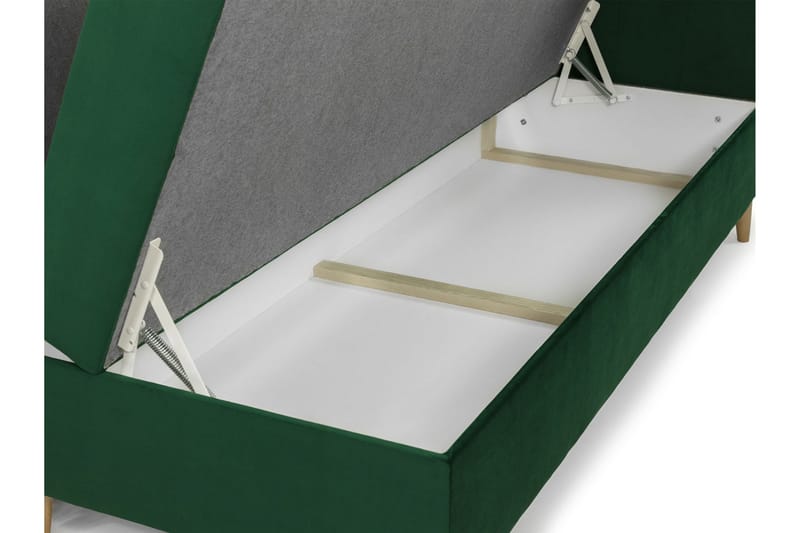 Sandham Kontinentalseng 140x200 cm - Grå - Møbler - Senger - Kontinentalsenger