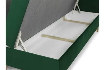 Sandham Kontinentalseng 180x200 cm - Gul - Møbler - Senger - Kontinentalsenger