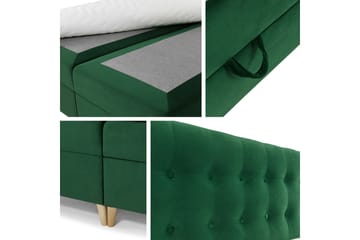 Sandham Kontinentalseng 200x200 cm - Beige - Møbler - Senger - Kontinentalsenger