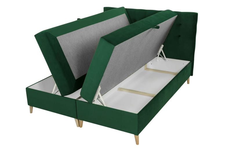 Sandham Kontinentalseng 200x200 cm - Beige - Møbler - Senger - Kontinentalsenger