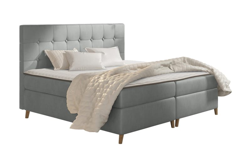 Sandham Kontinentalseng 200x200 cm, Grå