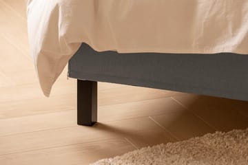 Scarlett Komplett Sengpakke 120x200 cm med skummadrass - Grå - Møbler - Senger - Kontinentalsenger