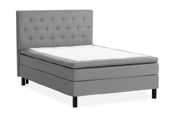 Scarlett Komplett Sengpakke 120x200 cm med skummadrass - Grå - Møbler - Senger - Kontinentalsenger