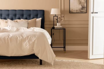 Scarlett Kontinentalseng 140x200 Skummadrass - Blå - Møbler - Senger - Kontinentalsenger