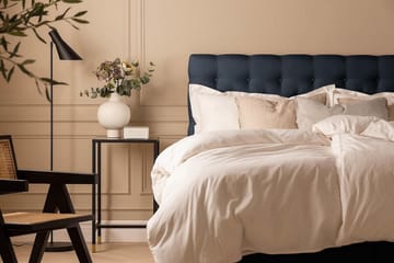 Scarlett Kontinentalseng 160x200 Skummadrass - Blå - Møbler - Senger - Kontinentalsenger