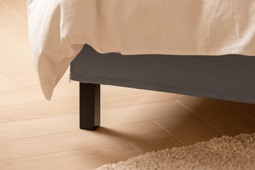 Scarlett Kontinentalseng 160x200 Skummadrass - Grå - Møbler - Senger - Kontinentalsenger