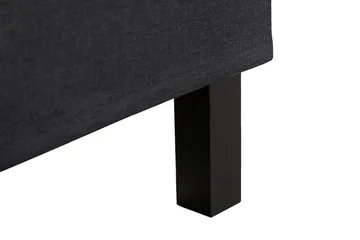 Scarlett Kontinentalseng 180x200 Lateksmadrass - Svart - Møbler - Senger - Kontinentalsenger