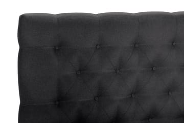 Scarlett Kontinentalseng 180x200 Lateksmadrass - Svart - Møbler - Senger - Kontinentalsenger