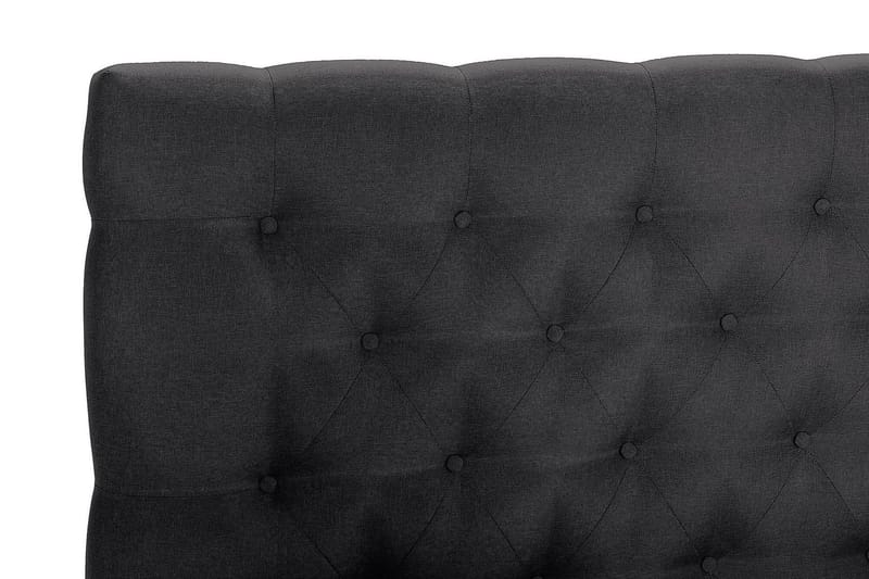 Scarlett Kontinentalseng 180x200 Lateksmadrass - Svart - Møbler - Senger - Kontinentalsenger