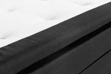 Scarlett Kontinentalseng 90x200 Memorymadrass - Svart - Møbler - Senger - Kontinentalsenger