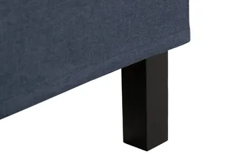 Scarlett Sengepakke 140x200 Skummadrass - Knappet gavl Blå - Møbler - Senger - Kontinentalsenger