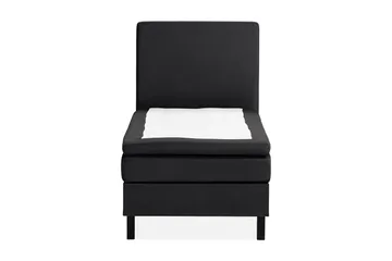 Glatt Sengegavl - Svart