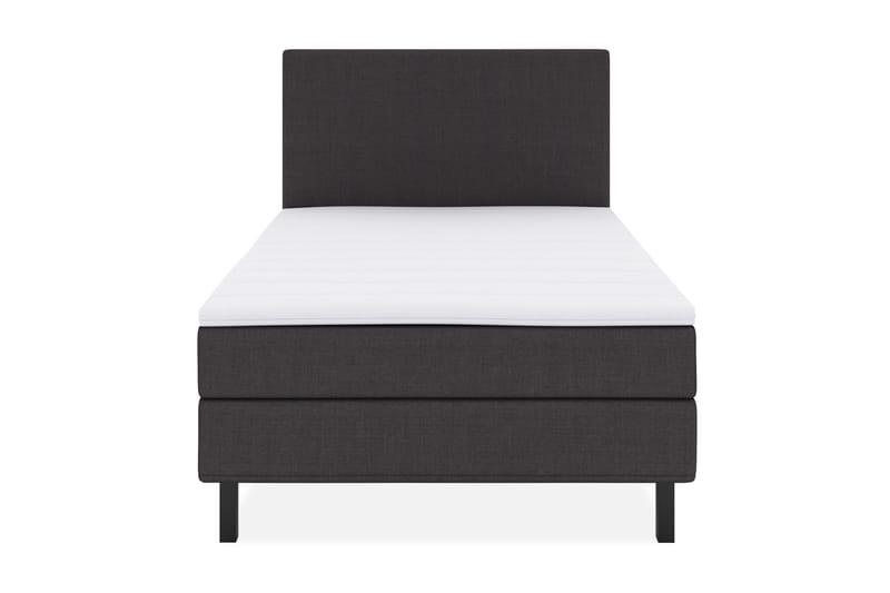 Select No 1 Komplett Sengepakke 120x200, Mørkegrå/Svarta Ben