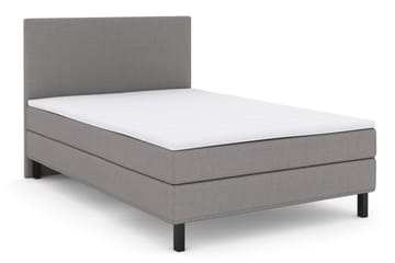Select No 1 Komplett Sengepakke 140x200 - Lysegrå/Svarta Ben - Møbler - Senger - Kontinentalsenger