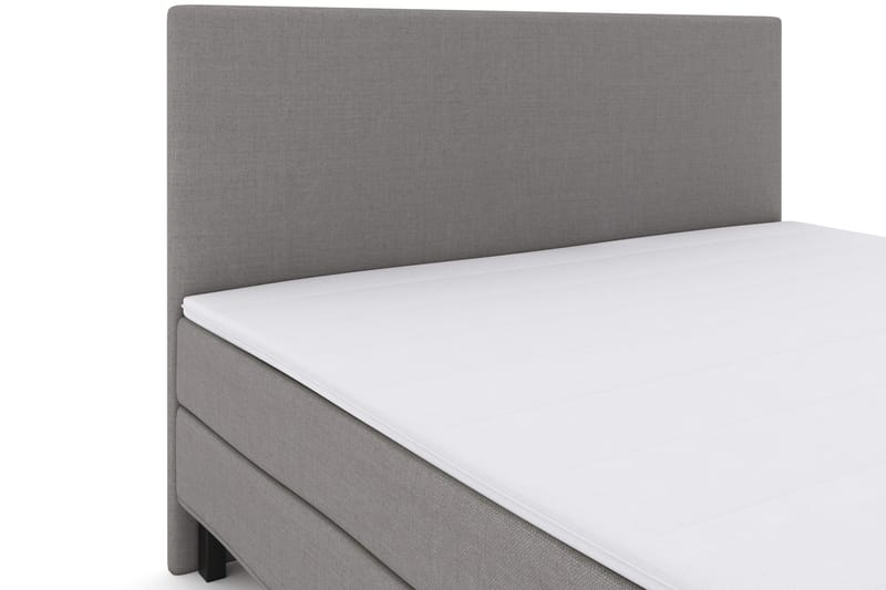 Select No 1 Komplett Sengepakke 180x200 - Lysegrå/Svarta Ben - Møbler - Senger - Kontinentalsenger