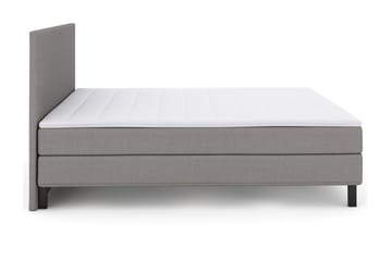 Select No 1 Komplett Sengepakke 180x200 - Lysegrå/Svarta Ben - Møbler - Senger - Kontinentalsenger