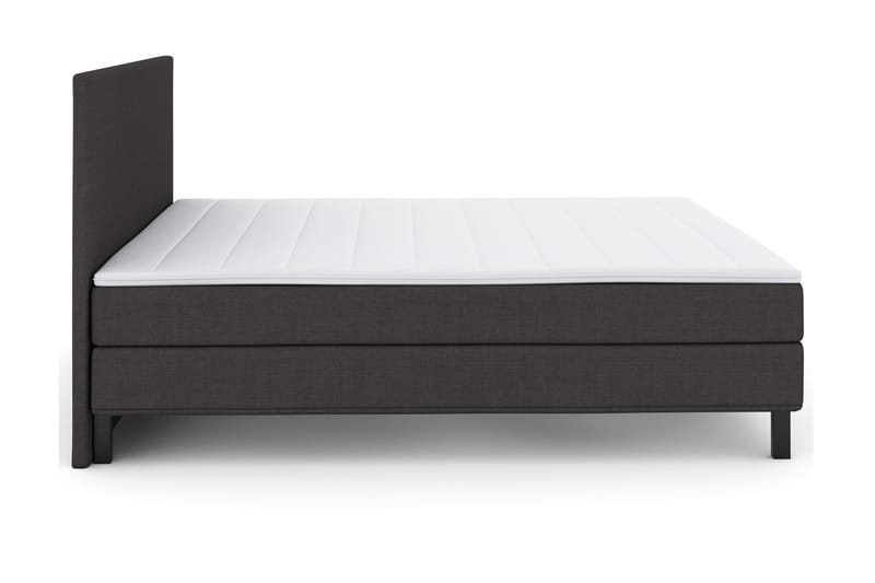 Select No 1 Komplett Sengepakke 180x200 - Mørkegrå/Svarta Ben - Møbler - Senger - Kontinentalsenger