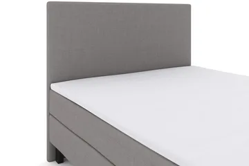 Select No 2 Komplett Sengepakke 140x200 - Lysegrå/Svarta Ben - Møbler - Senger - Kontinentalsenger