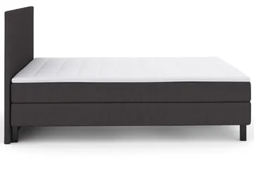 Select No 2 Komplett Sengepakke 140x200 - Mørkegrå/Svarta Ben - Møbler - Senger - Kontinentalsenger