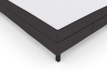 Select No 2 Komplett Sengepakke 140x200 - Mørkegrå/Svarta Ben - Møbler - Senger - Kontinentalsenger
