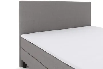 Select No 2 Komplett Sengepakke 180x200 - Lysegrå/Svarta Ben - Møbler - Senger - Kontinentalsenger